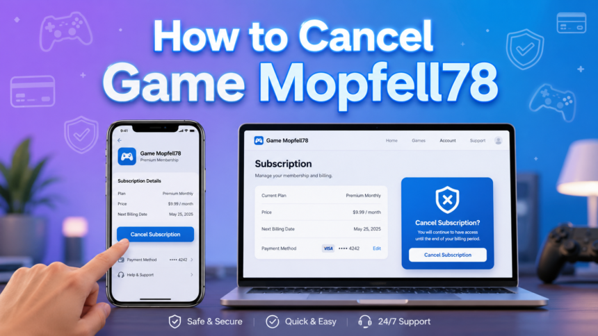 How to Cancel Game Mopfell78
